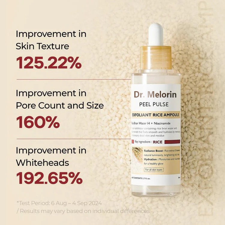 Final 3 Hours: 70% OFFš„ Gentle Exfoliator Glow Rice Ampoule-Suitable for All Skin Types