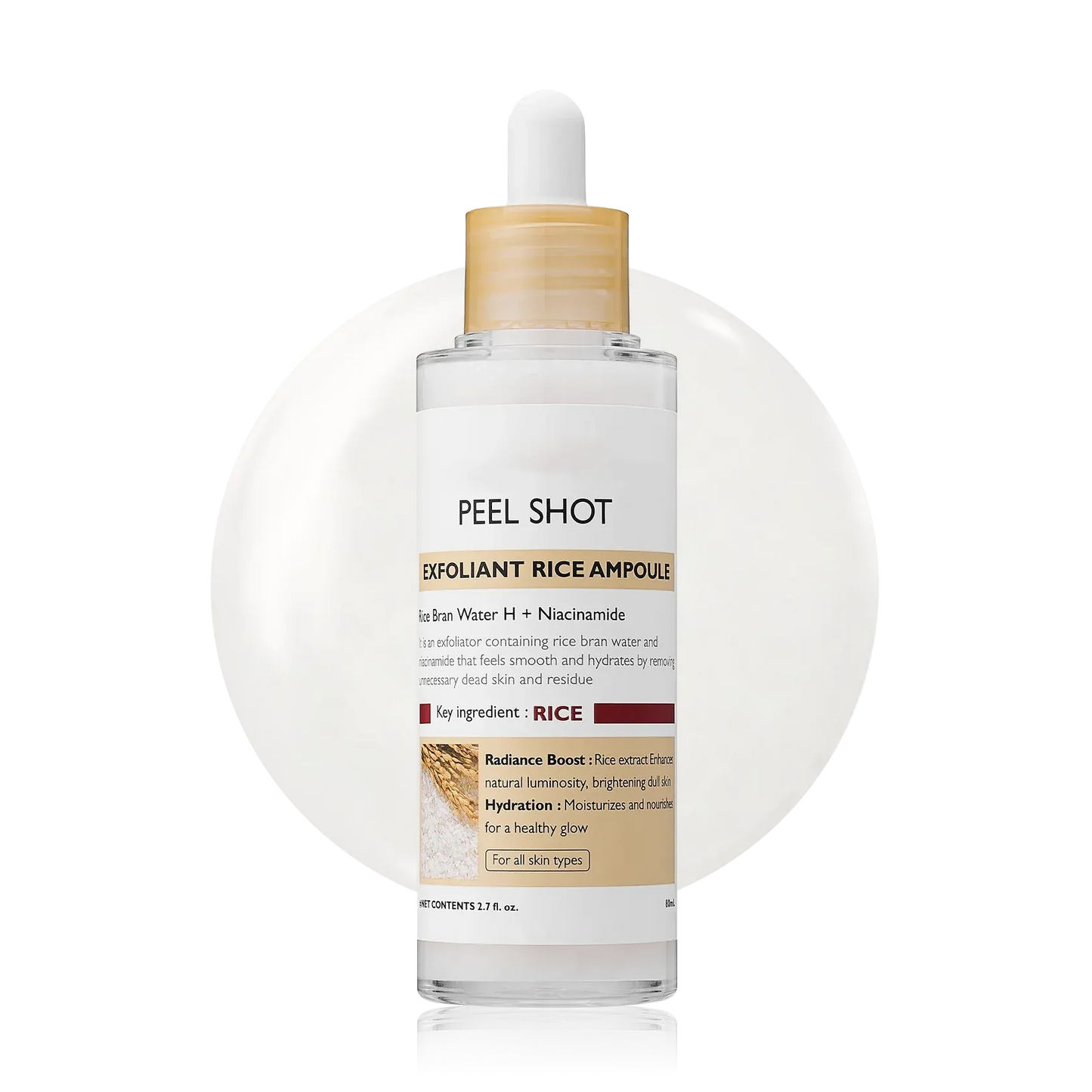 Final 3 Hours: 70% OFFš„ Gentle Exfoliator Glow Rice Ampoule-Suitable for All Skin Types
