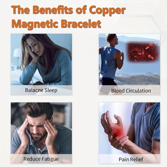 š„LAST DAY 70% OFFš„-Copper Magnetic Power ā Boost Circulation, Banish Fatigue