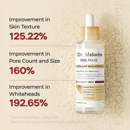 Final 3 Hours: 70% OFF🔥 Gentle Exfoliator Glow Rice Ampoule-Suitable for All Skin Types